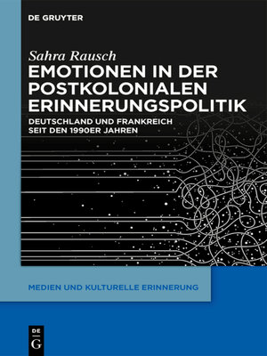 cover image of Emotionen in der postkolonialen Erinnerungspolitik
